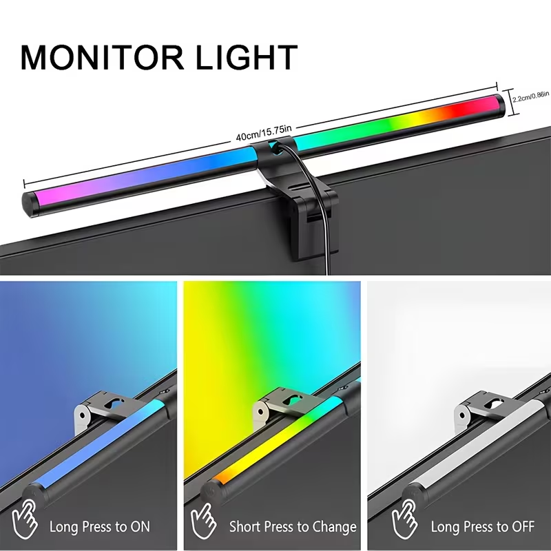 LED Monitor Light Bar 30cm 40c - Desk Setup Computer review and price