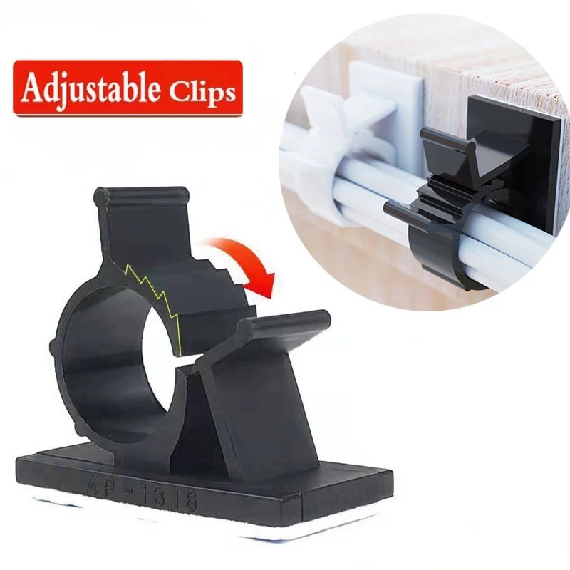 Adjustable Cable Organizer Sel - Desk Setup Computer review and price