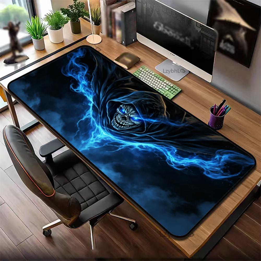 Mysterious Blue Lightning Ghos - Desk Setup Dark review and price