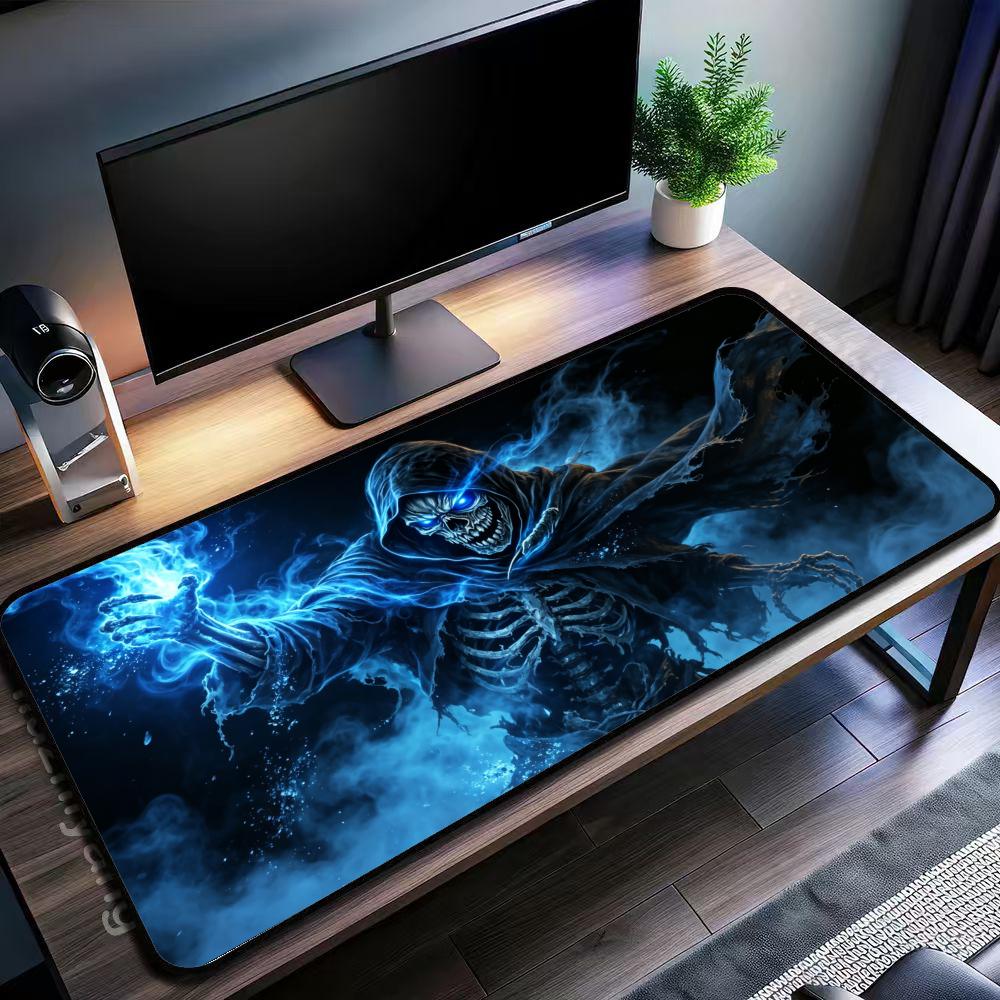 Mysterious Blue Lightning Ghos - Desk Setup Dark review and price