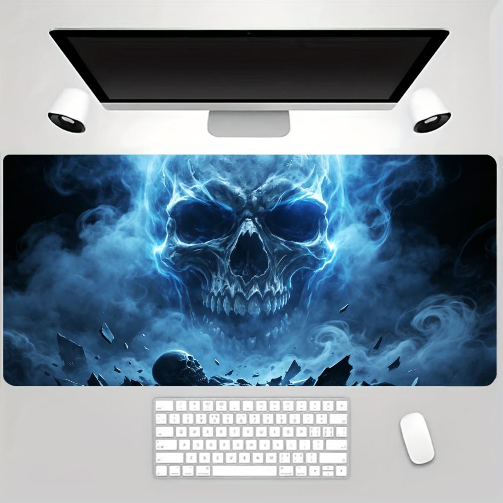 Mysterious Blue Lightning Ghos - Desk Setup Dark review and price