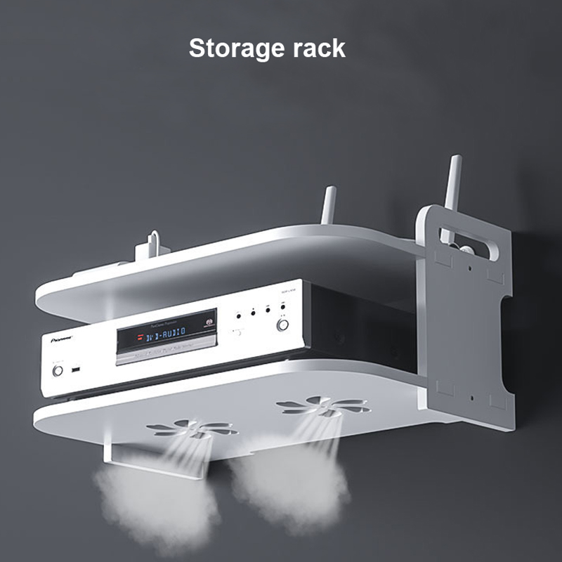Wall-Mounted Router Cable Orga - Desk Setup Organizer review and price