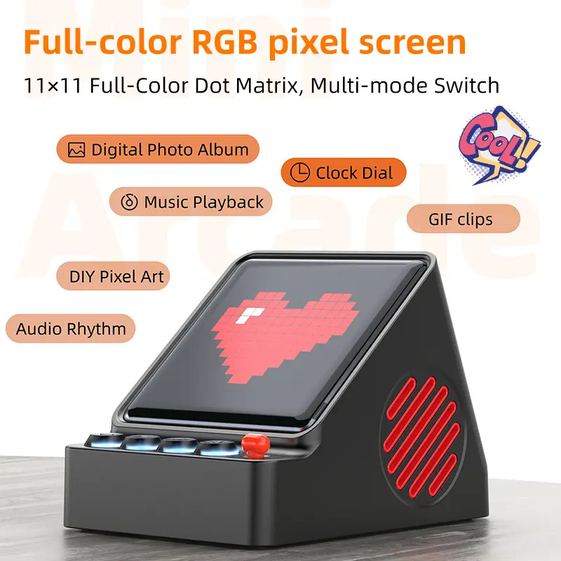 Retro Pixel Art Programmable L - Desk Setup Diy review and price