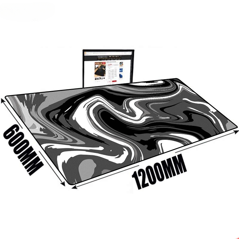 Large Mat Mouse Pad Fluid Art  - Desk Setup Laptop And Pc review and price