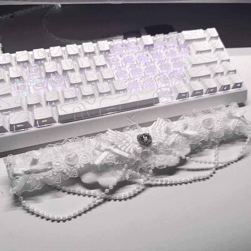 Handmade White Lace Monitor De - Desk Setup Diy review and price