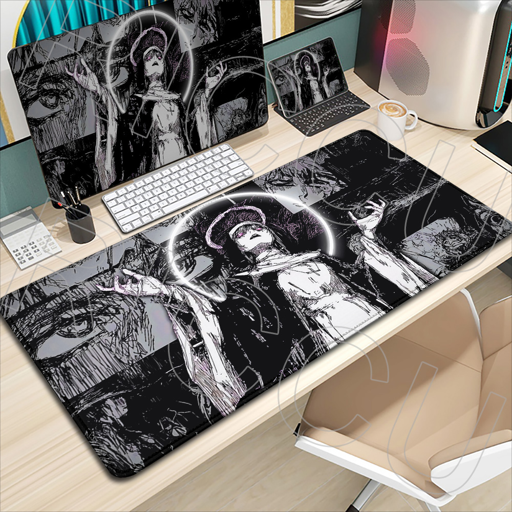 Anime Girl Black Dark style Nu - Desk Setup Dark review and price