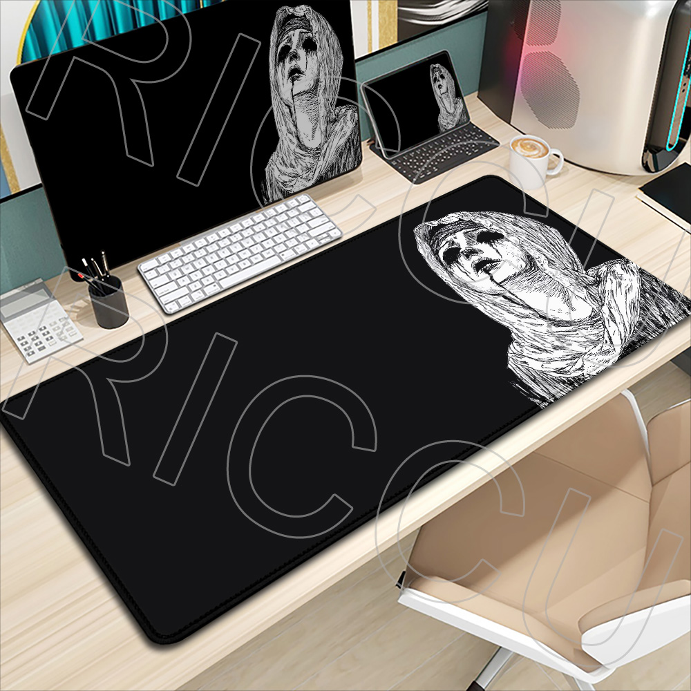 Anime Girl Black Dark style Nu - Desk Setup Dark review and price