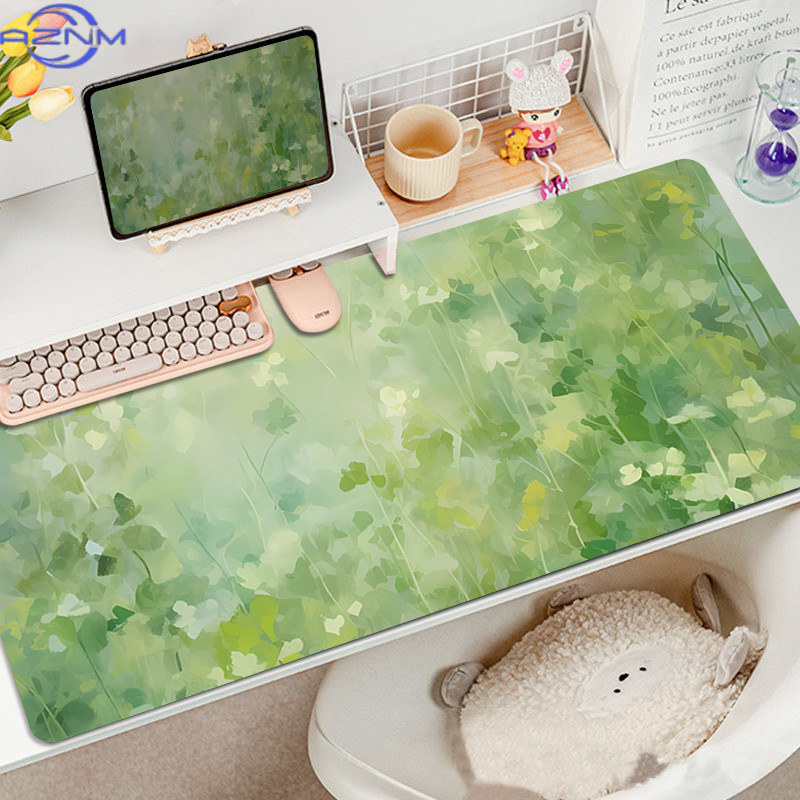 Creative watercolor mouse pad  - Desk Setup Girl review and price