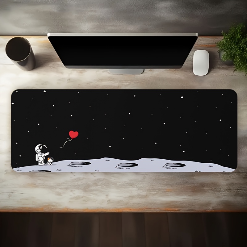 Astronaut Moon Space Oversized - Desk Setup Laptop And Pc review and price