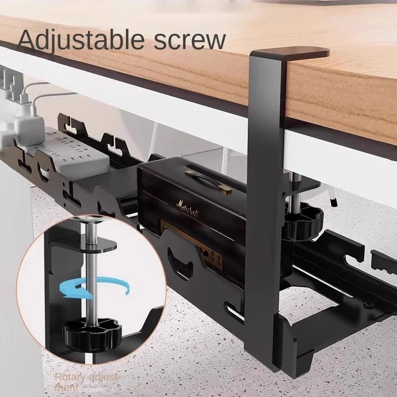 Under Table Telescopic Storage - Desk Setup Organizer review and price