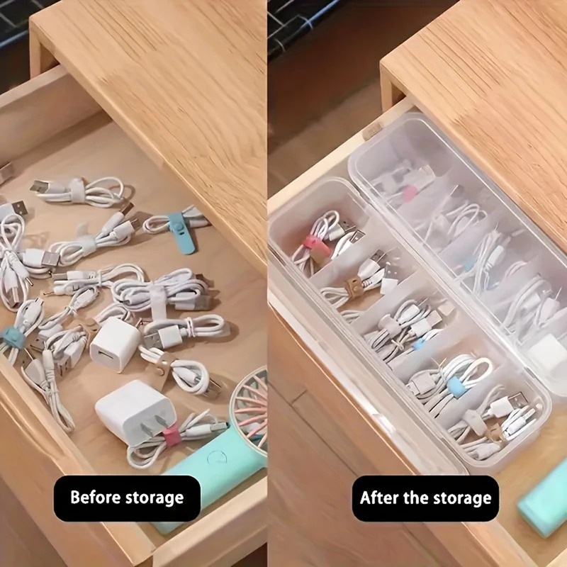 Transparent Cable Organizer wi - Desk Setup Organizer review and price