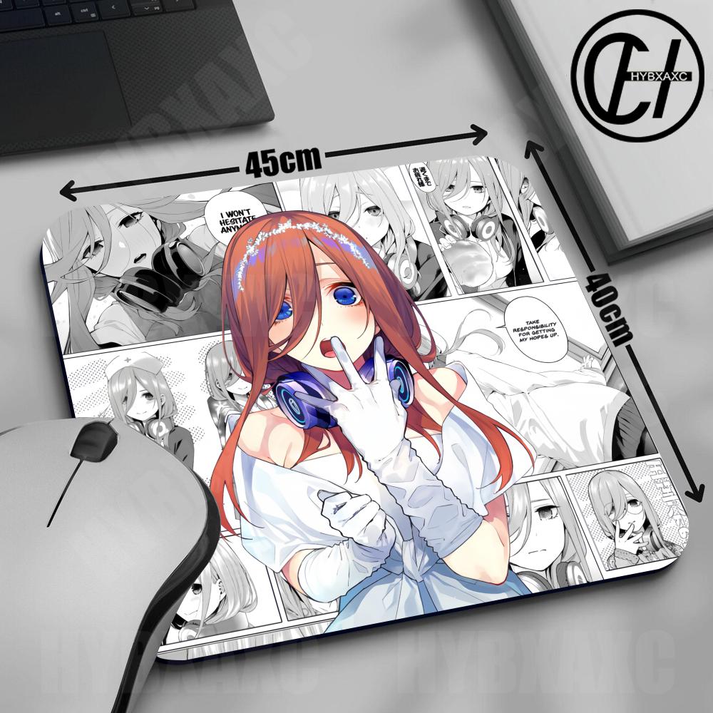 1PC Mousepad Miku Nakano Anime - Desk Setup Girl review and price