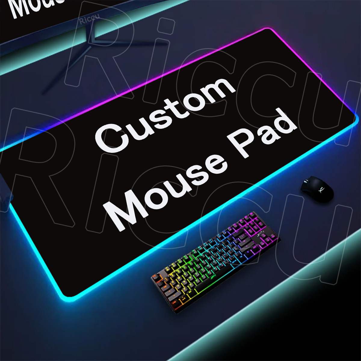 Large DIY RGB Mouse Pad Custom - Desk Setup Diy review and price
