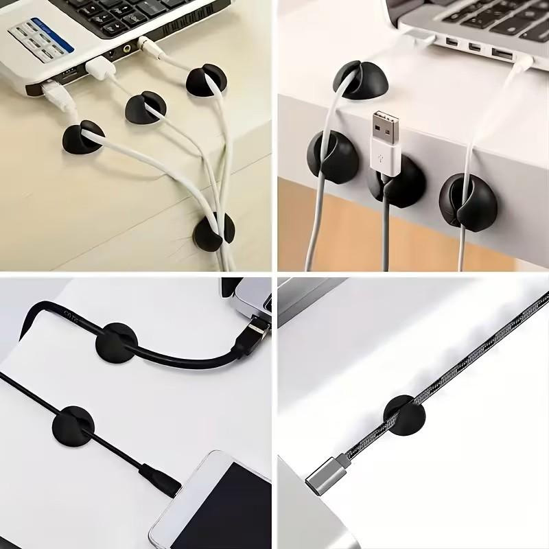 6/10/18-Piece Cable Organizer  - Desk Setup Organizer review and price