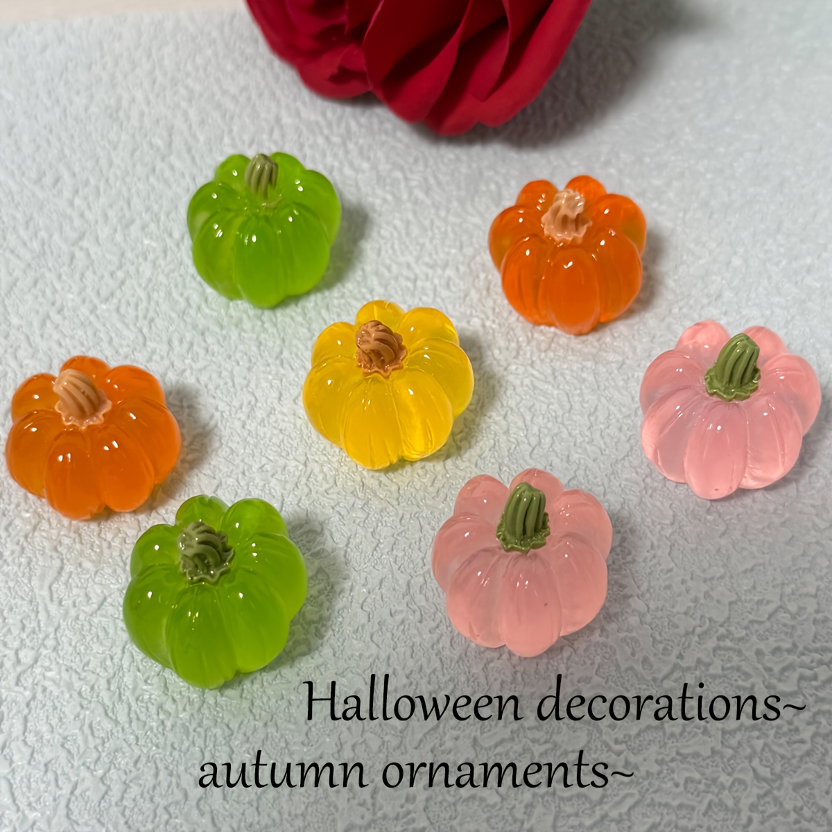 Glow in the Dark Mini Pumpkin  - Desk Setup Dark review and price
