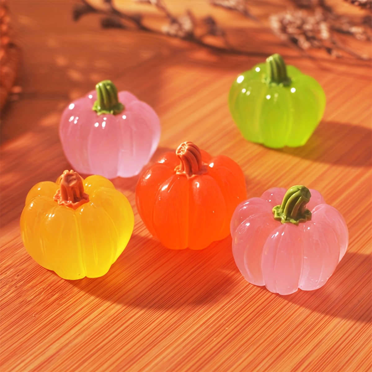 Glow in the Dark Mini Pumpkin  - Desk Setup Dark review and price