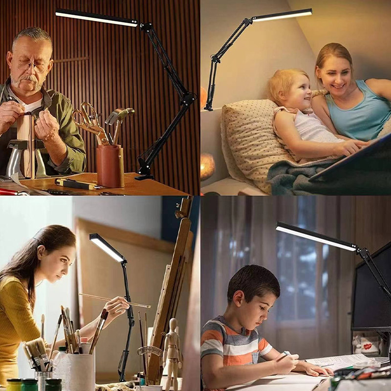 33CM LED Desk Lamp Adjustable  - Desk Setup Computer review and price