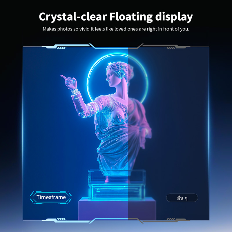 Divoom Times Frame Smart HD Sc - Desk Setup Diy review and price