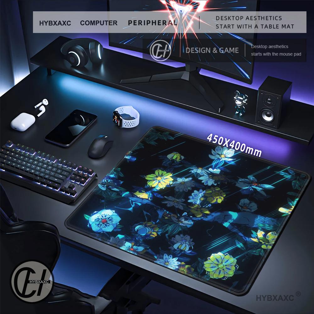 HYBXAXC Dark Floral Manga Back - Desk Setup Dark review and price