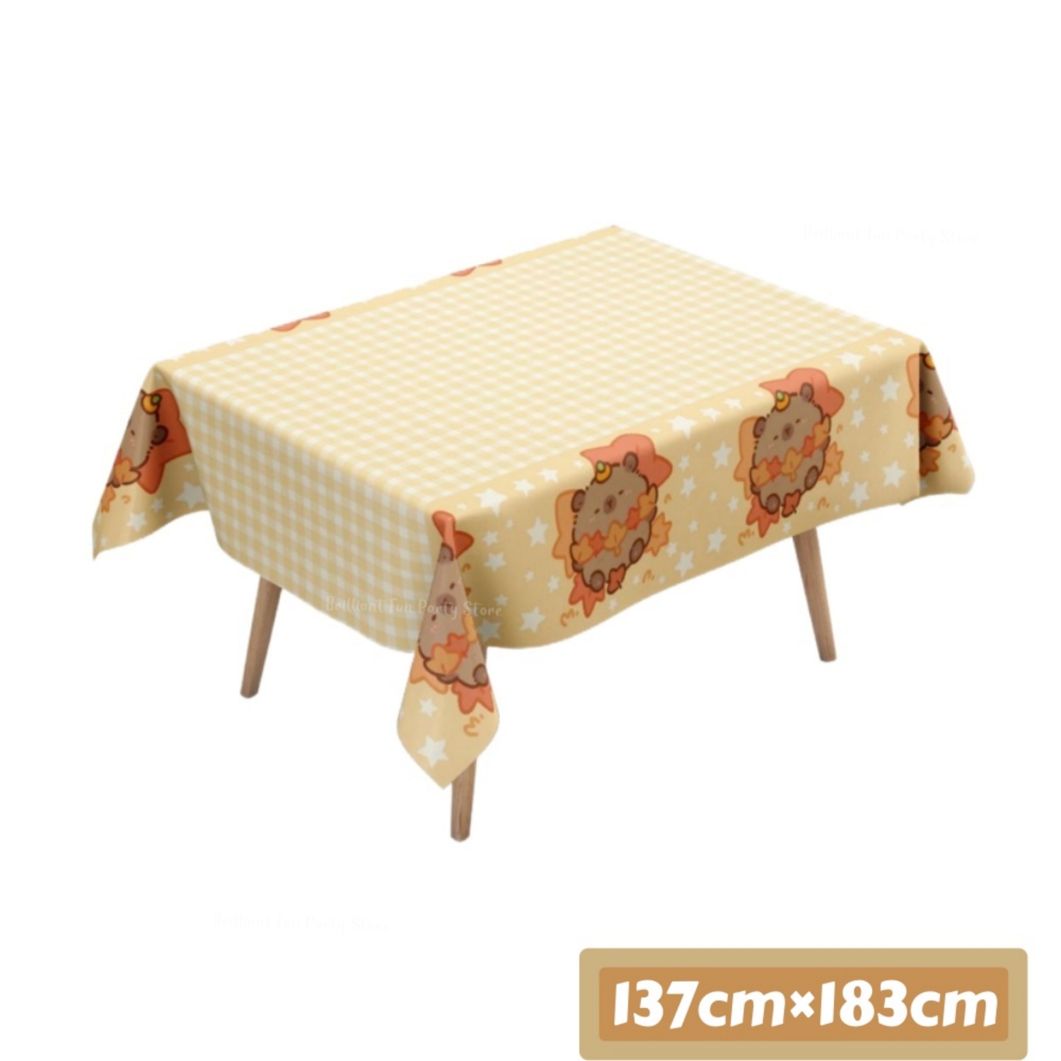 Cute Capybara Tablecloth for K - Desk Setup Girl review and price